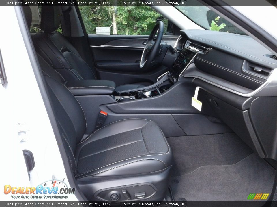 2021 Jeep Grand Cherokee L Limited 4x4 Bright White / Black Photo #19