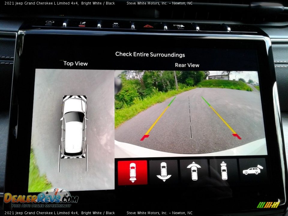 2021 Jeep Grand Cherokee L Limited 4x4 Bright White / Black Photo #27