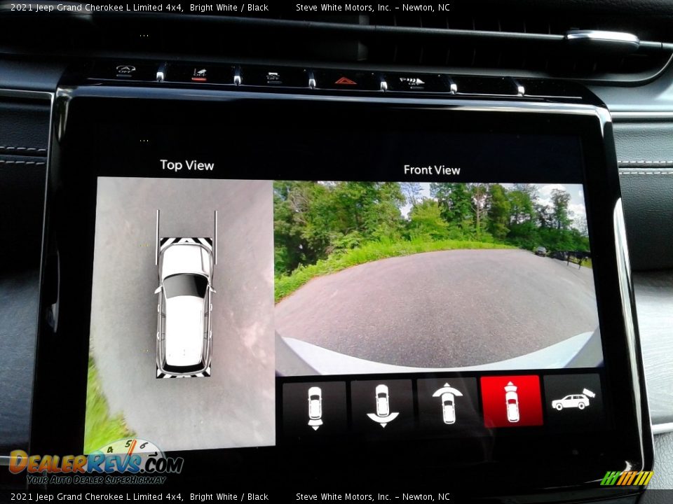 2021 Jeep Grand Cherokee L Limited 4x4 Bright White / Black Photo #28
