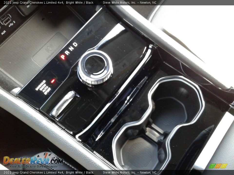 2021 Jeep Grand Cherokee L Limited 4x4 Bright White / Black Photo #31
