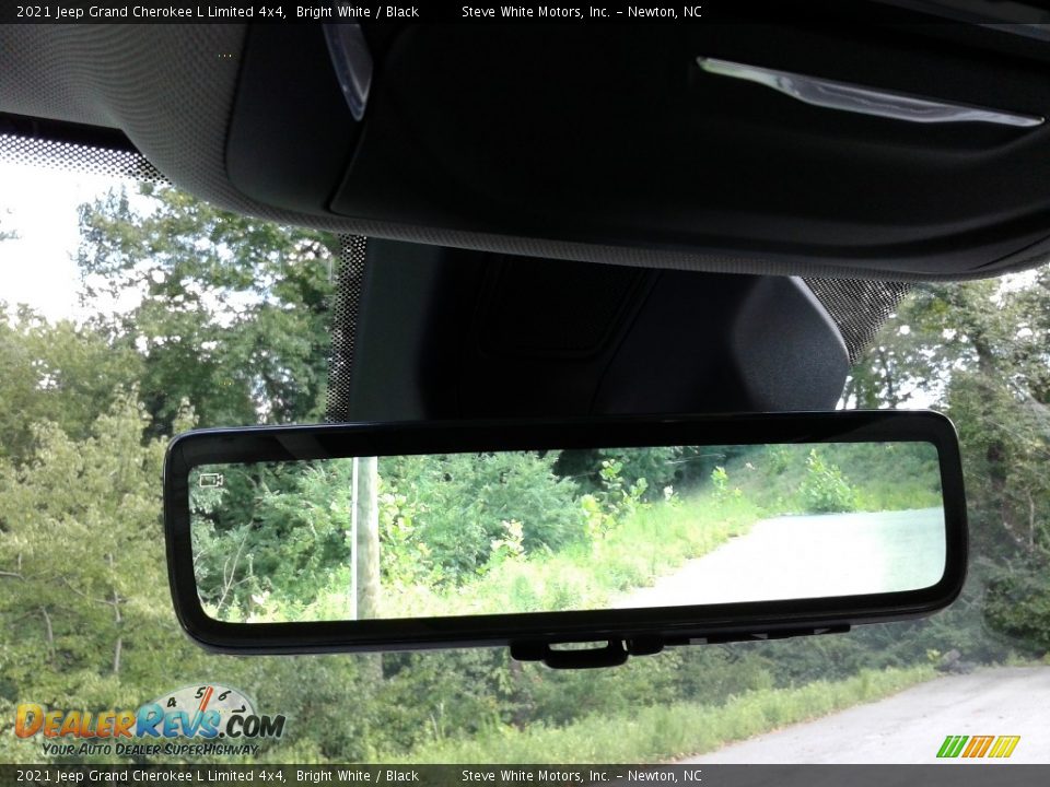 2021 Jeep Grand Cherokee L Limited 4x4 Bright White / Black Photo #32
