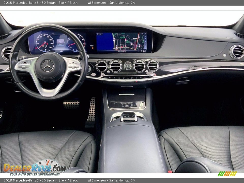 Dashboard of 2018 Mercedes-Benz S 450 Sedan Photo #14