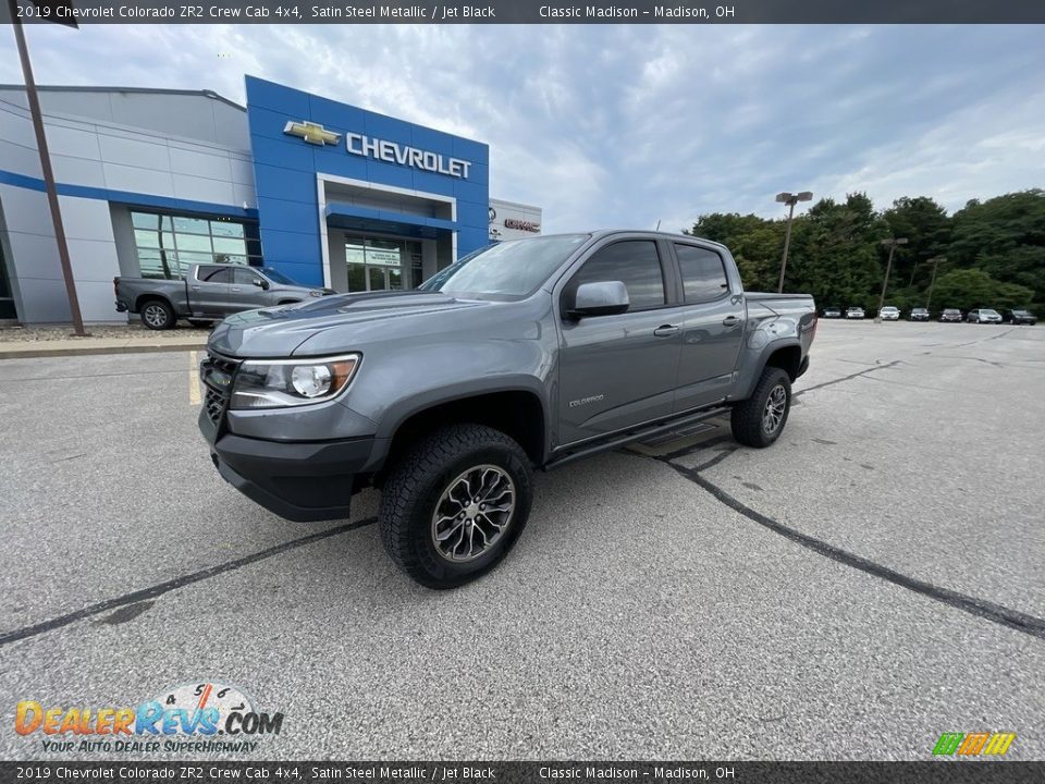 2019 Chevrolet Colorado ZR2 Crew Cab 4x4 Satin Steel Metallic / Jet Black Photo #1
