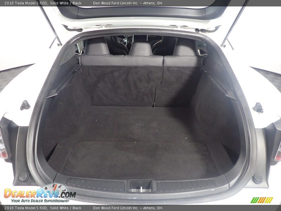 2016 Tesla Model S 60D Solid White / Black Photo #17
