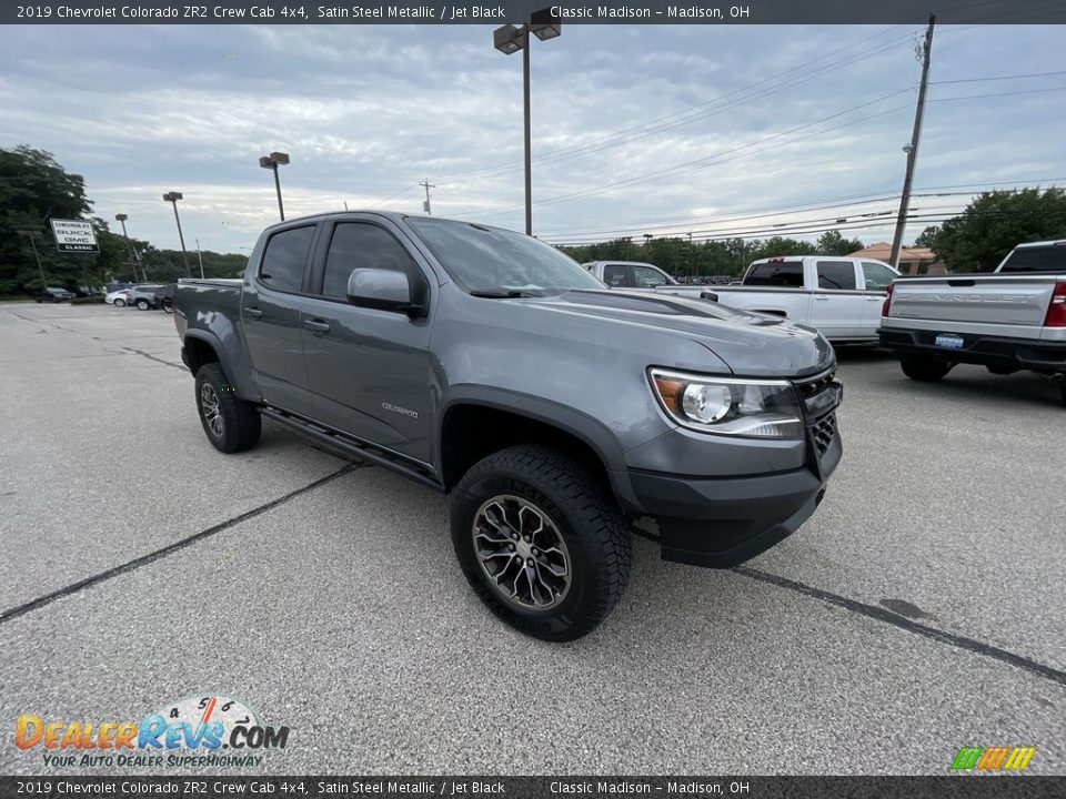 2019 Chevrolet Colorado ZR2 Crew Cab 4x4 Satin Steel Metallic / Jet Black Photo #4