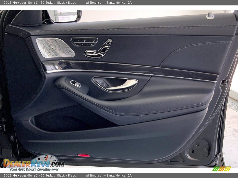 Door Panel of 2018 Mercedes-Benz S 450 Sedan Photo #26