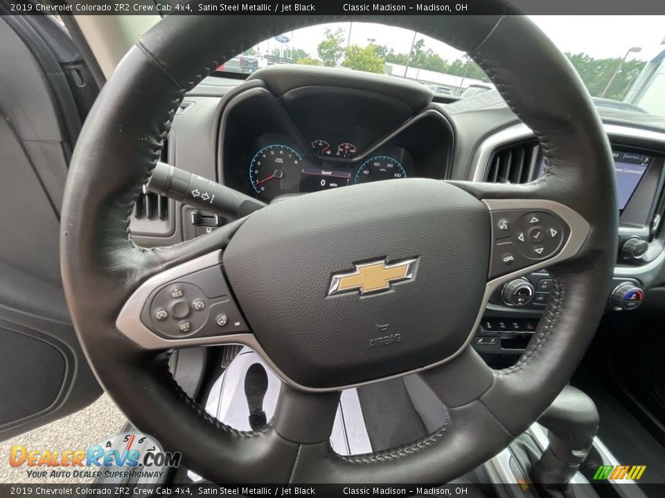2019 Chevrolet Colorado ZR2 Crew Cab 4x4 Satin Steel Metallic / Jet Black Photo #9