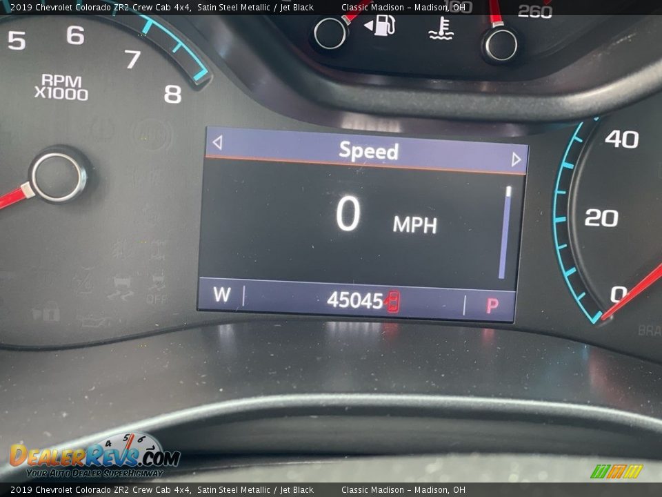 2019 Chevrolet Colorado ZR2 Crew Cab 4x4 Satin Steel Metallic / Jet Black Photo #10