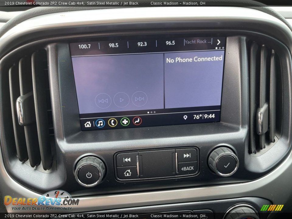 2019 Chevrolet Colorado ZR2 Crew Cab 4x4 Satin Steel Metallic / Jet Black Photo #11