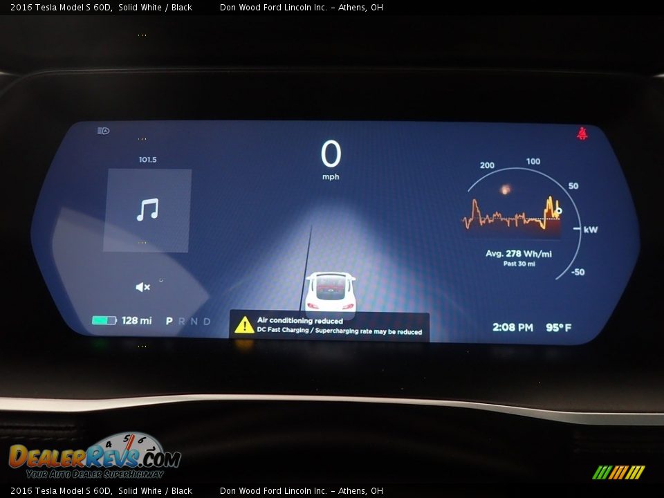 2016 Tesla Model S 60D Gauges Photo #30