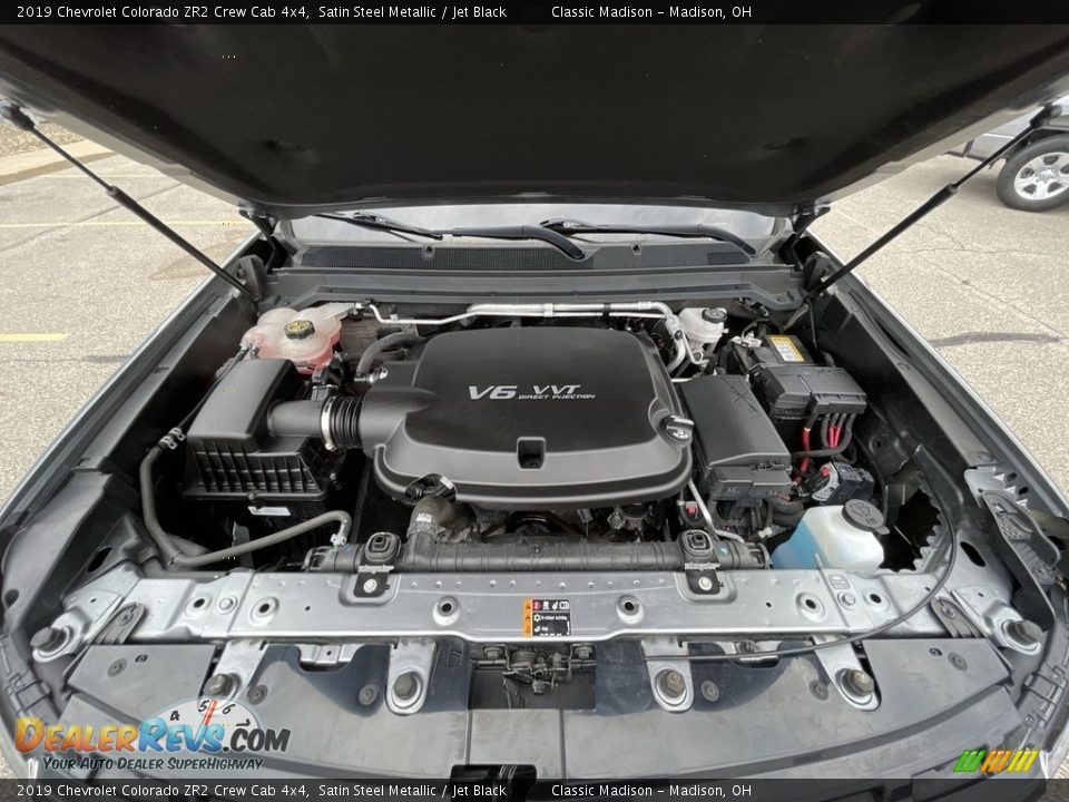 2019 Chevrolet Colorado ZR2 Crew Cab 4x4 Satin Steel Metallic / Jet Black Photo #17