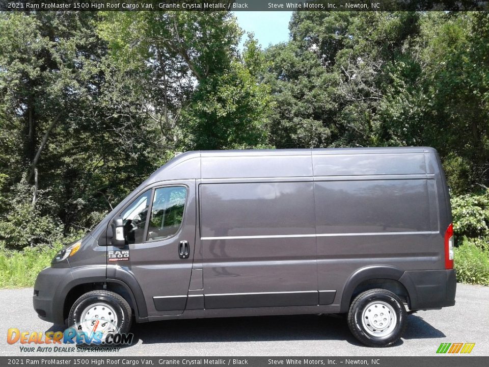 2021 Ram ProMaster 1500 High Roof Cargo Van Granite Crystal Metallic / Black Photo #1