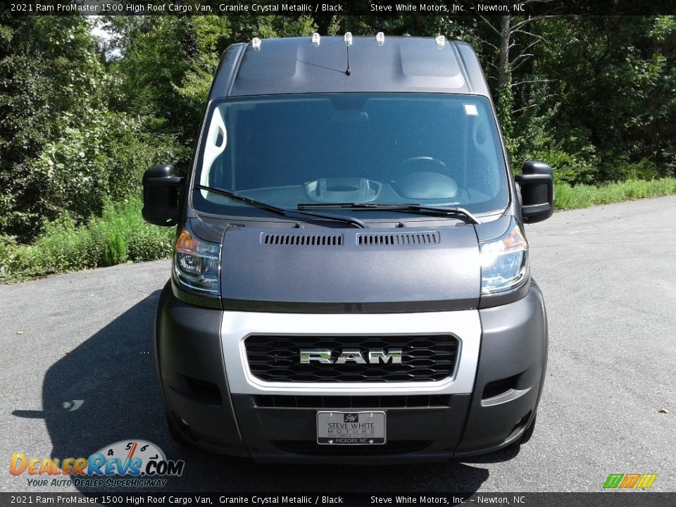 2021 Ram ProMaster 1500 High Roof Cargo Van Granite Crystal Metallic / Black Photo #3