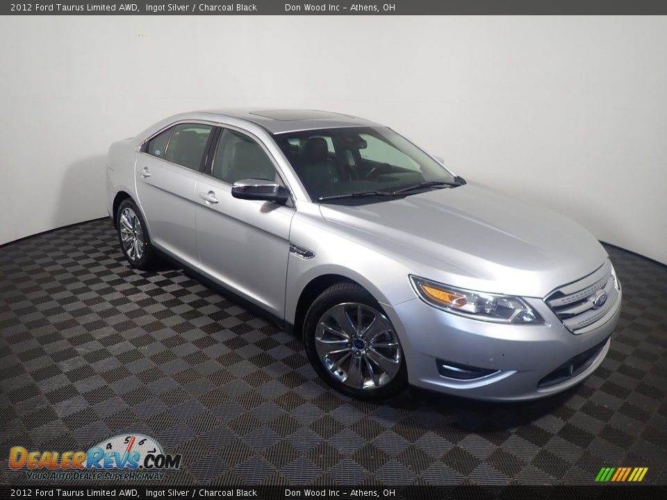 2012 Ford Taurus Limited AWD Ingot Silver / Charcoal Black Photo #5