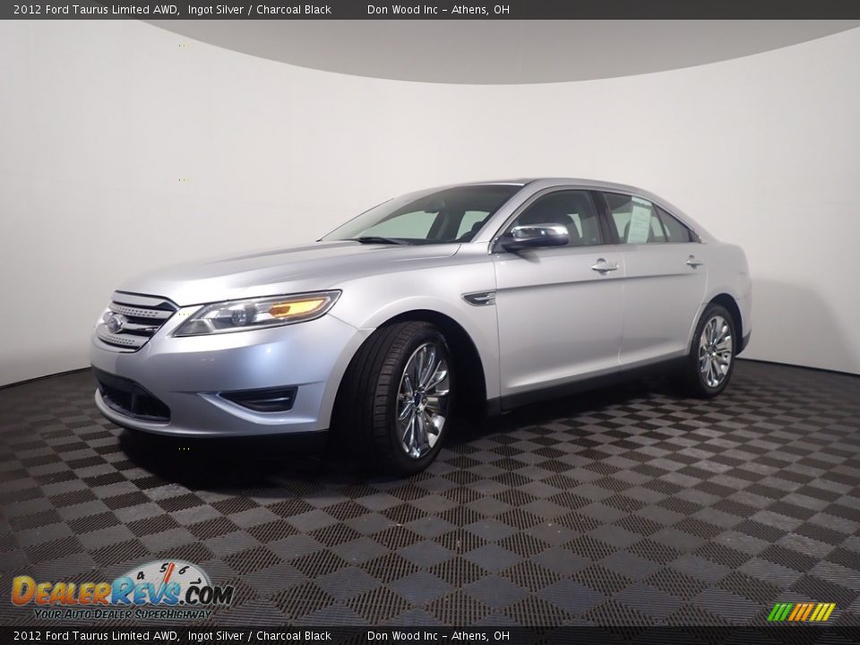 2012 Ford Taurus Limited AWD Ingot Silver / Charcoal Black Photo #10