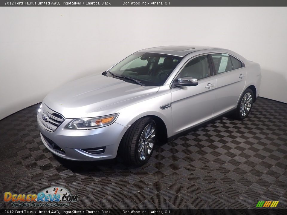 2012 Ford Taurus Limited AWD Ingot Silver / Charcoal Black Photo #11