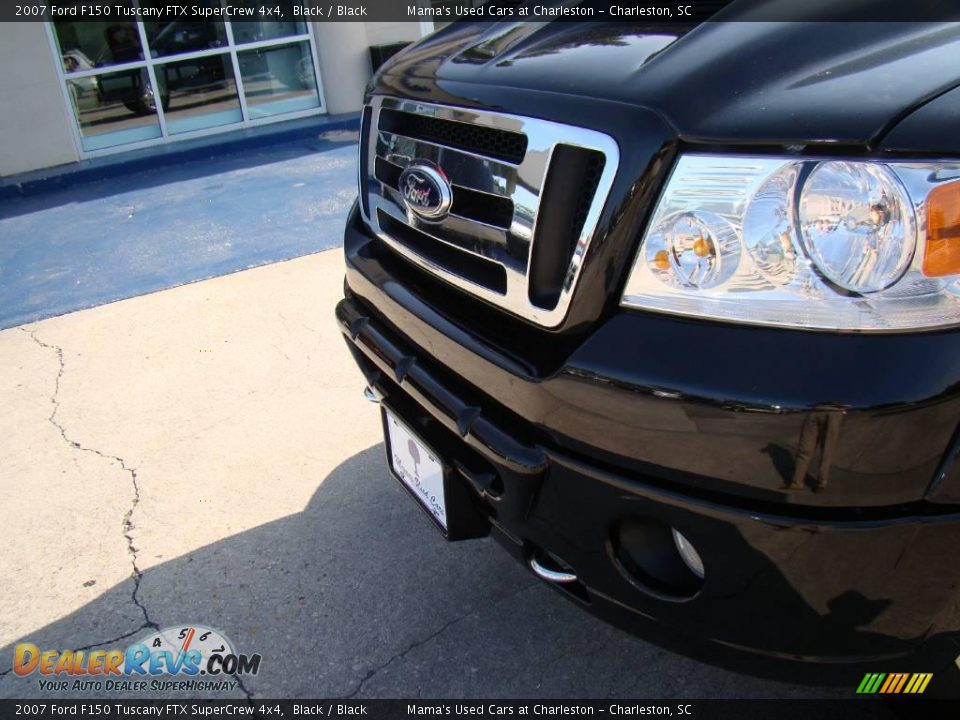 2007 Ford F150 Tuscany FTX SuperCrew 4x4 Black / Black Photo #30