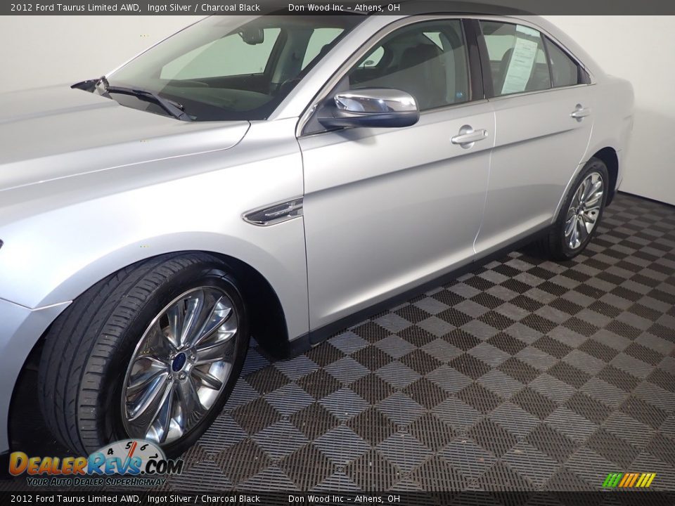 2012 Ford Taurus Limited AWD Ingot Silver / Charcoal Black Photo #12