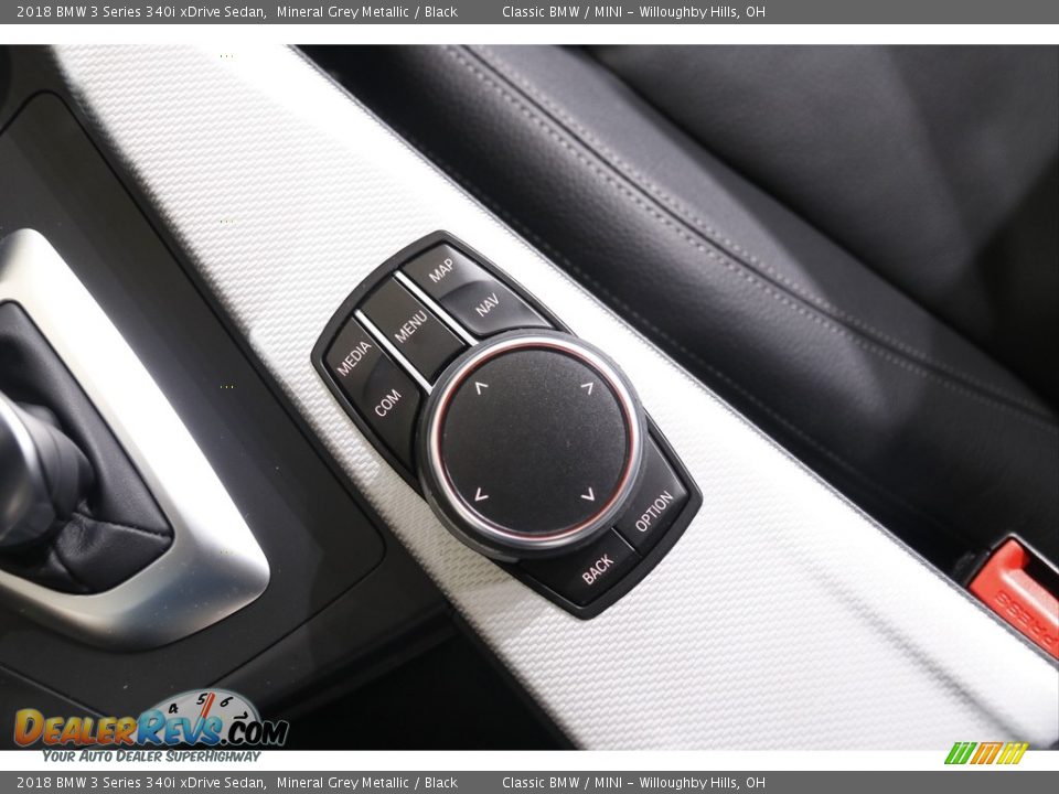 2018 BMW 3 Series 340i xDrive Sedan Mineral Grey Metallic / Black Photo #17