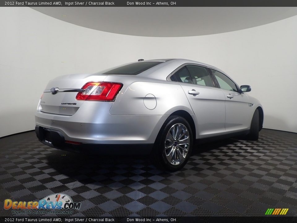 2012 Ford Taurus Limited AWD Ingot Silver / Charcoal Black Photo #18