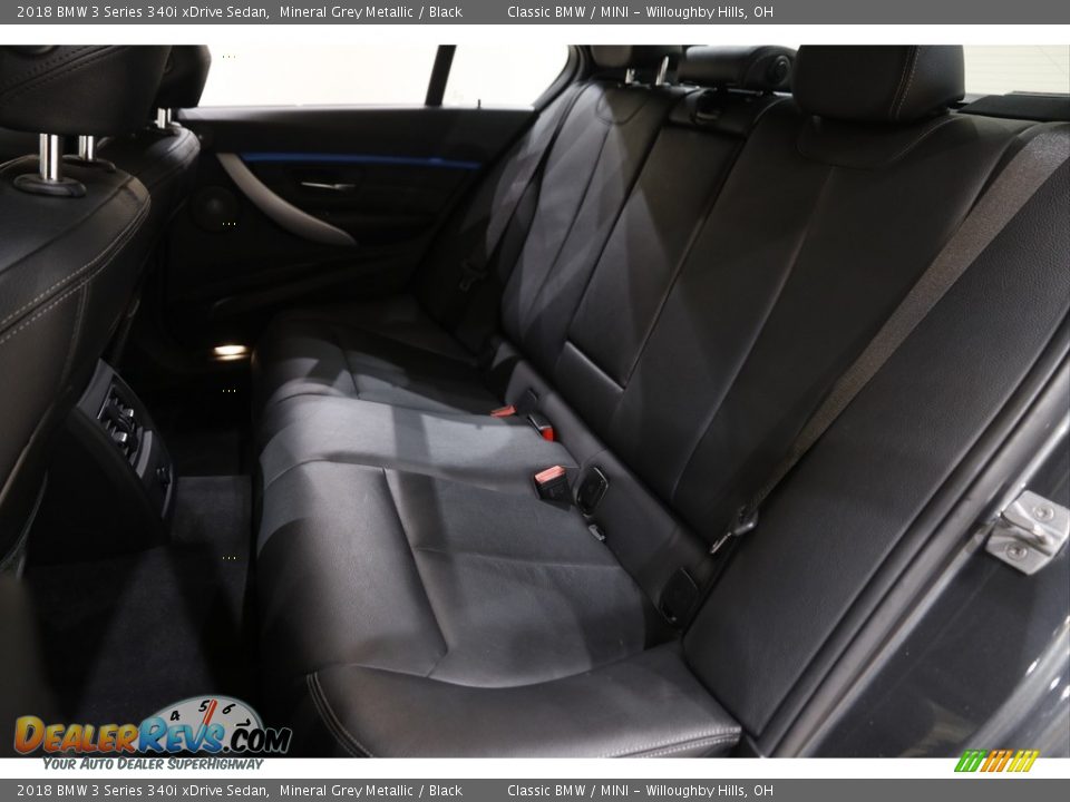 2018 BMW 3 Series 340i xDrive Sedan Mineral Grey Metallic / Black Photo #21