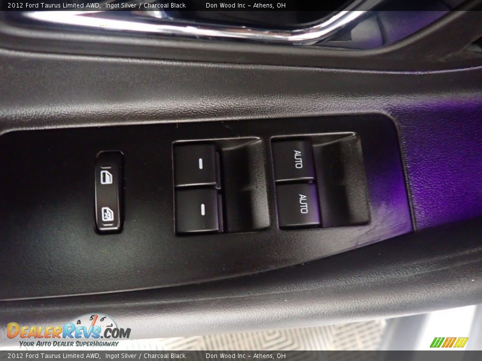 2012 Ford Taurus Limited AWD Ingot Silver / Charcoal Black Photo #24