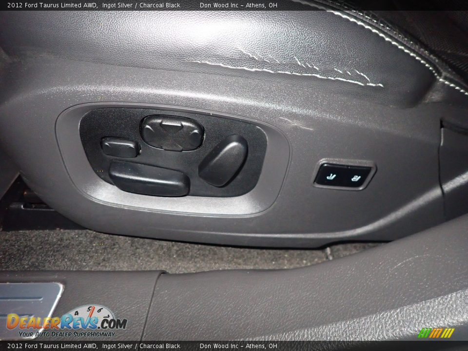 2012 Ford Taurus Limited AWD Ingot Silver / Charcoal Black Photo #26