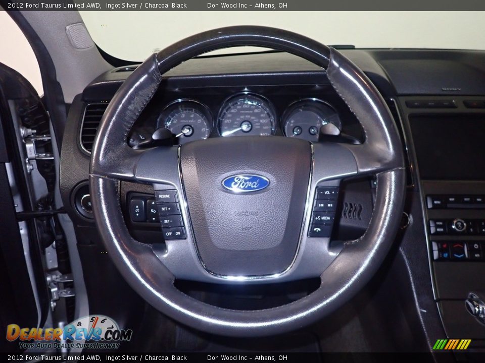 2012 Ford Taurus Limited AWD Steering Wheel Photo #30
