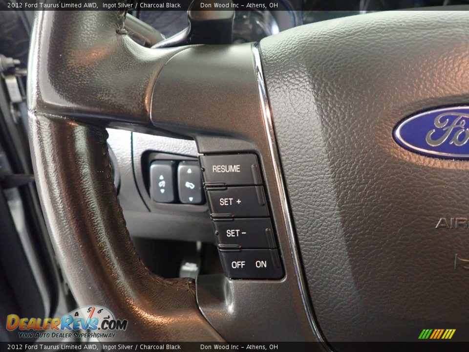 2012 Ford Taurus Limited AWD Steering Wheel Photo #32