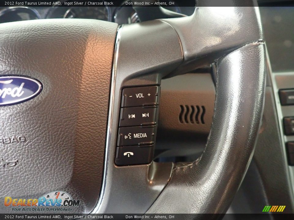 2012 Ford Taurus Limited AWD Steering Wheel Photo #33