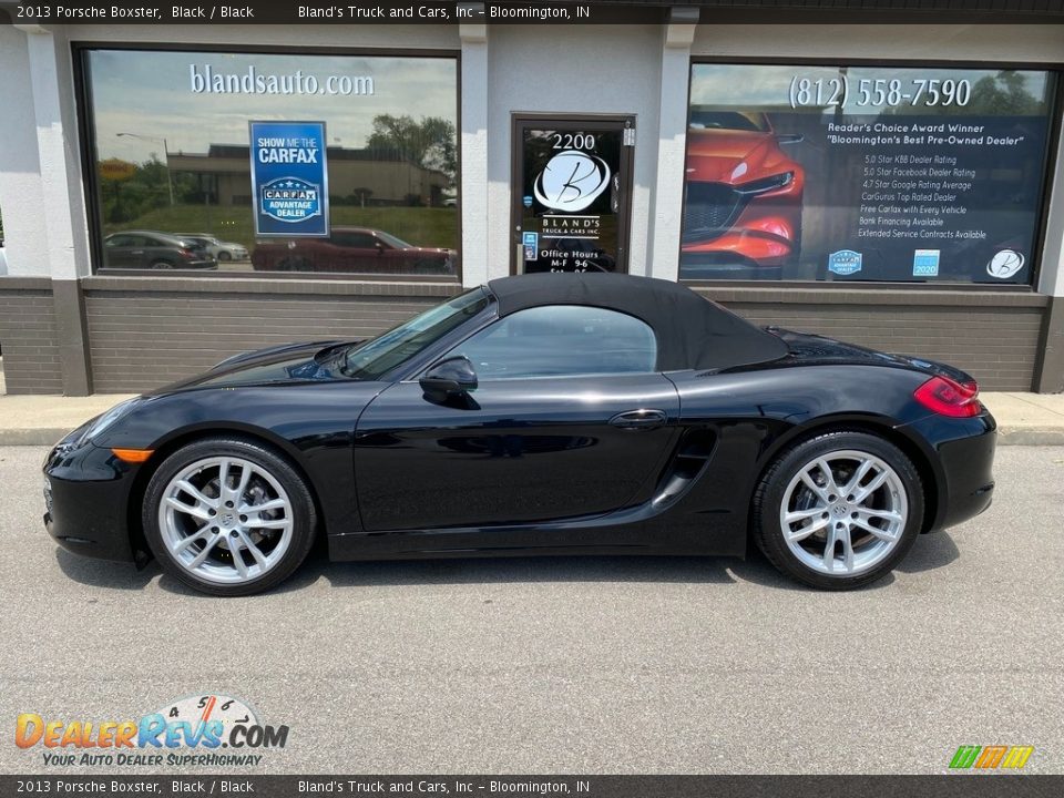 2013 Porsche Boxster Black / Black Photo #1