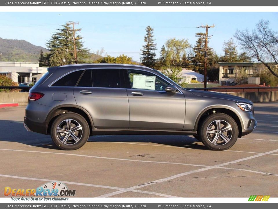 2021 Mercedes-Benz GLC 300 4Matic designo Selenite Gray Magno (Matte) / Black Photo #4