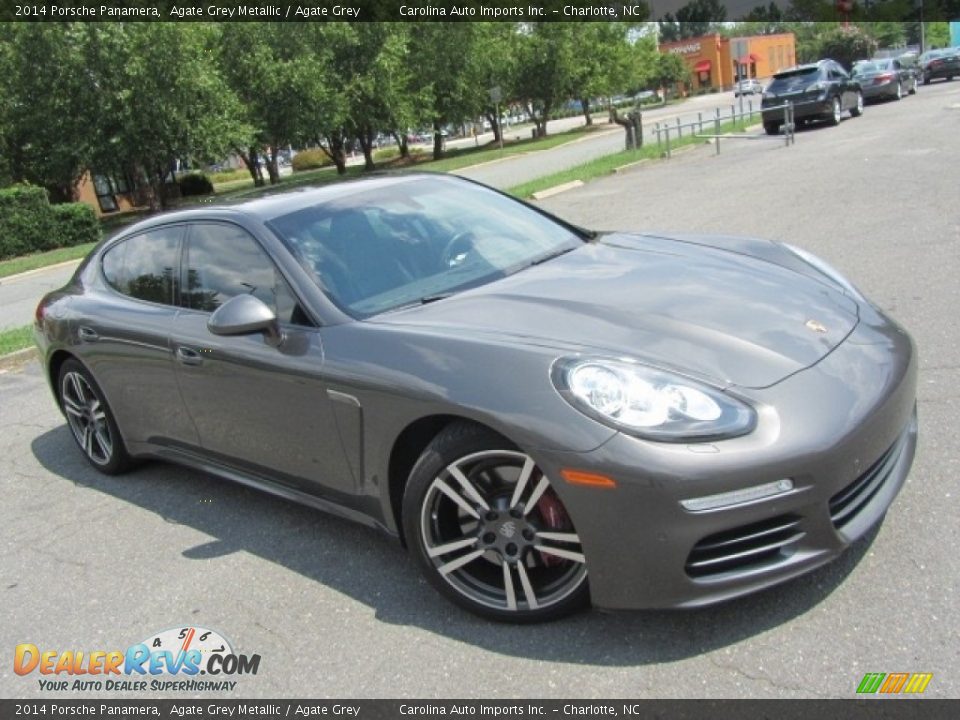 2014 Porsche Panamera Agate Grey Metallic / Agate Grey Photo #3