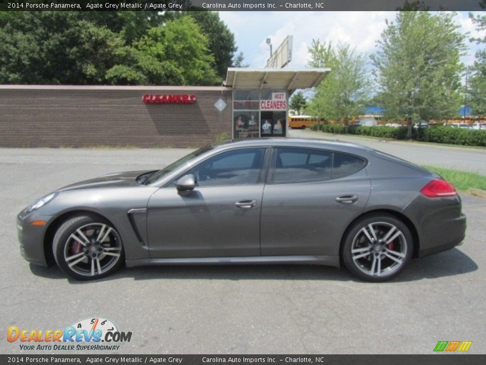 2014 Porsche Panamera Agate Grey Metallic / Agate Grey Photo #7