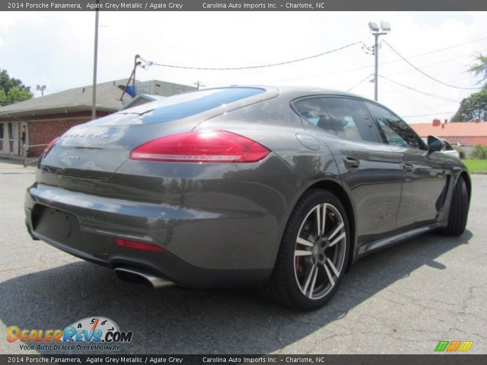 2014 Porsche Panamera Agate Grey Metallic / Agate Grey Photo #10