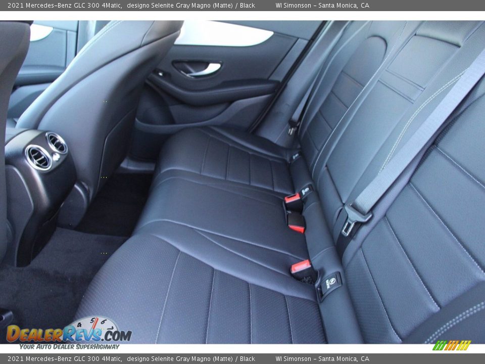 Rear Seat of 2021 Mercedes-Benz GLC 300 4Matic Photo #9