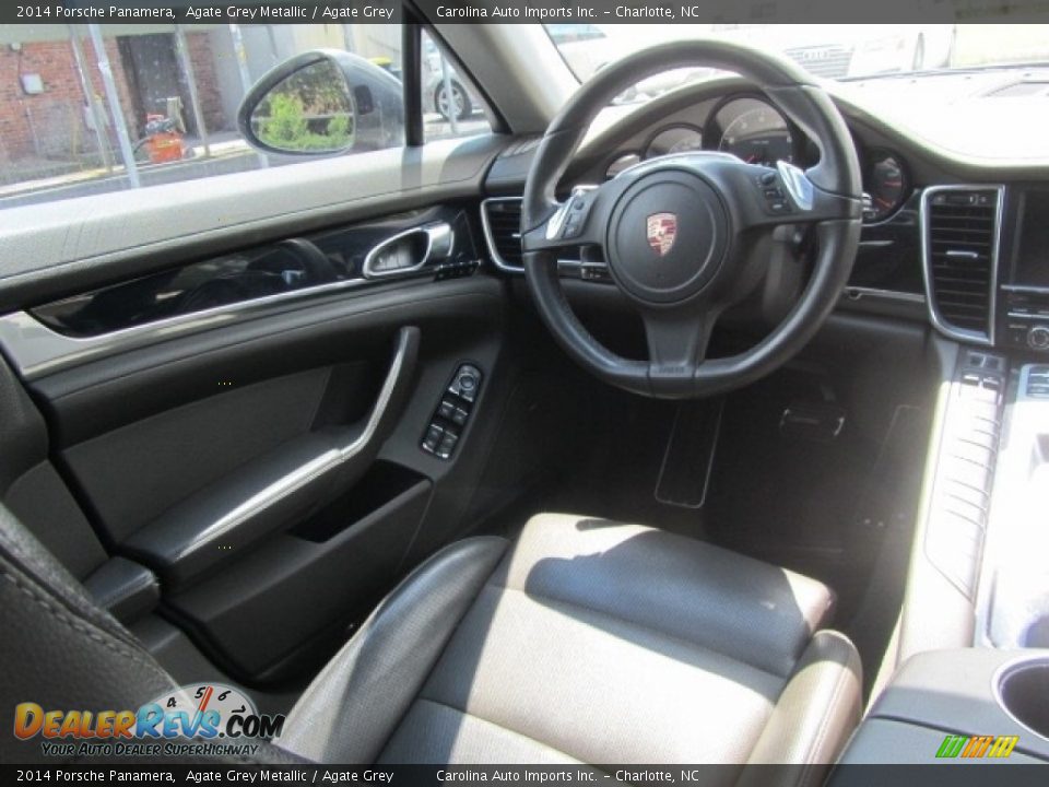 2014 Porsche Panamera Agate Grey Metallic / Agate Grey Photo #12