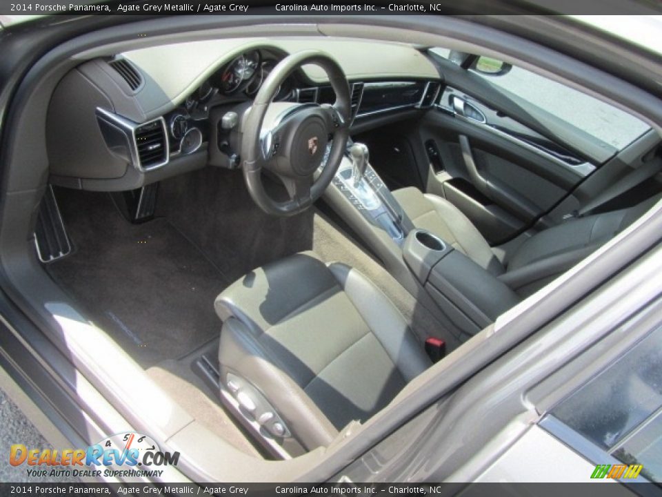 2014 Porsche Panamera Agate Grey Metallic / Agate Grey Photo #17