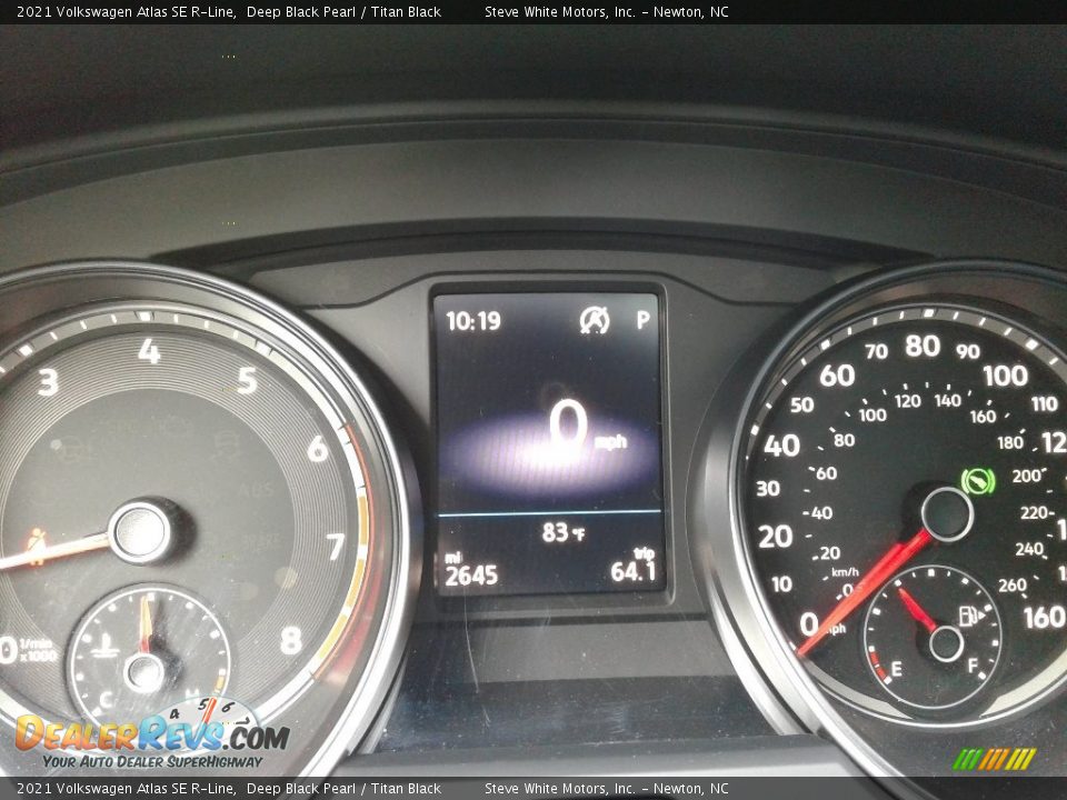 2021 Volkswagen Atlas SE R-Line Gauges Photo #22