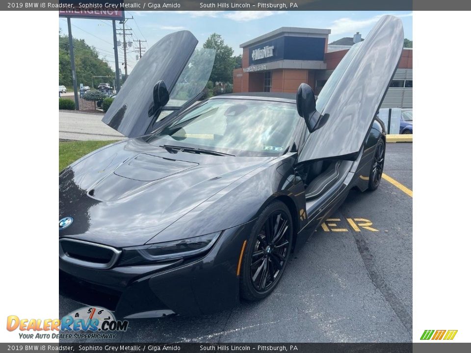 2019 BMW i8 Roadster Sophisto Grey Metallic / Giga Amido Photo #1