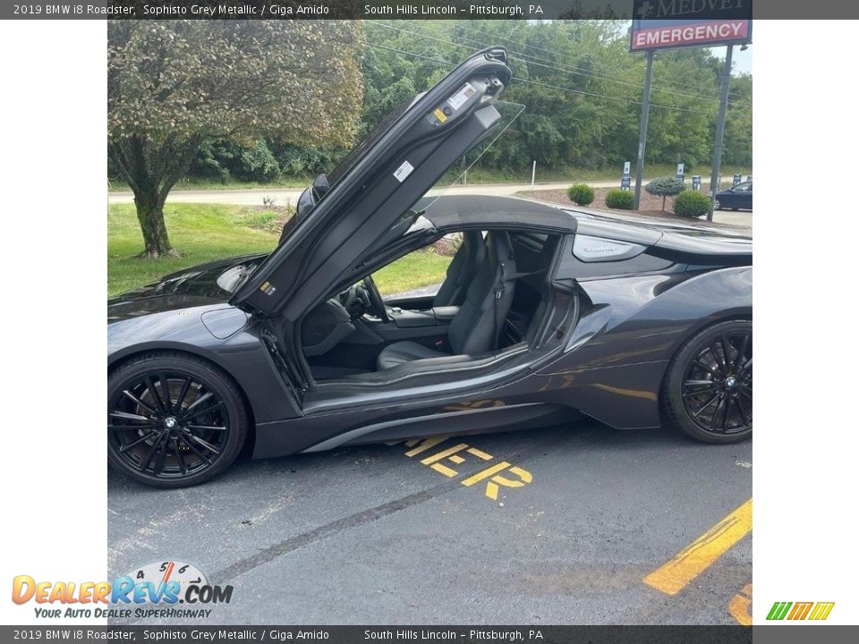 2019 BMW i8 Roadster Sophisto Grey Metallic / Giga Amido Photo #2