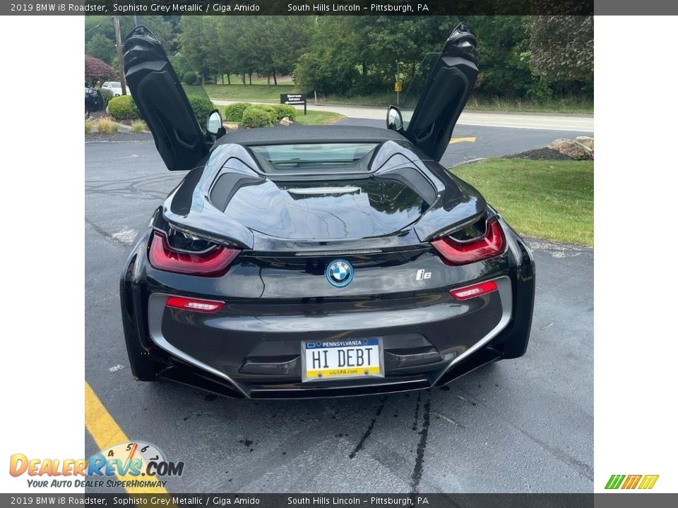 2019 BMW i8 Roadster Sophisto Grey Metallic / Giga Amido Photo #3