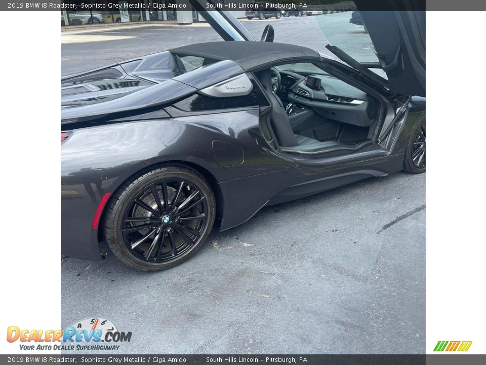 2019 BMW i8 Roadster Sophisto Grey Metallic / Giga Amido Photo #4