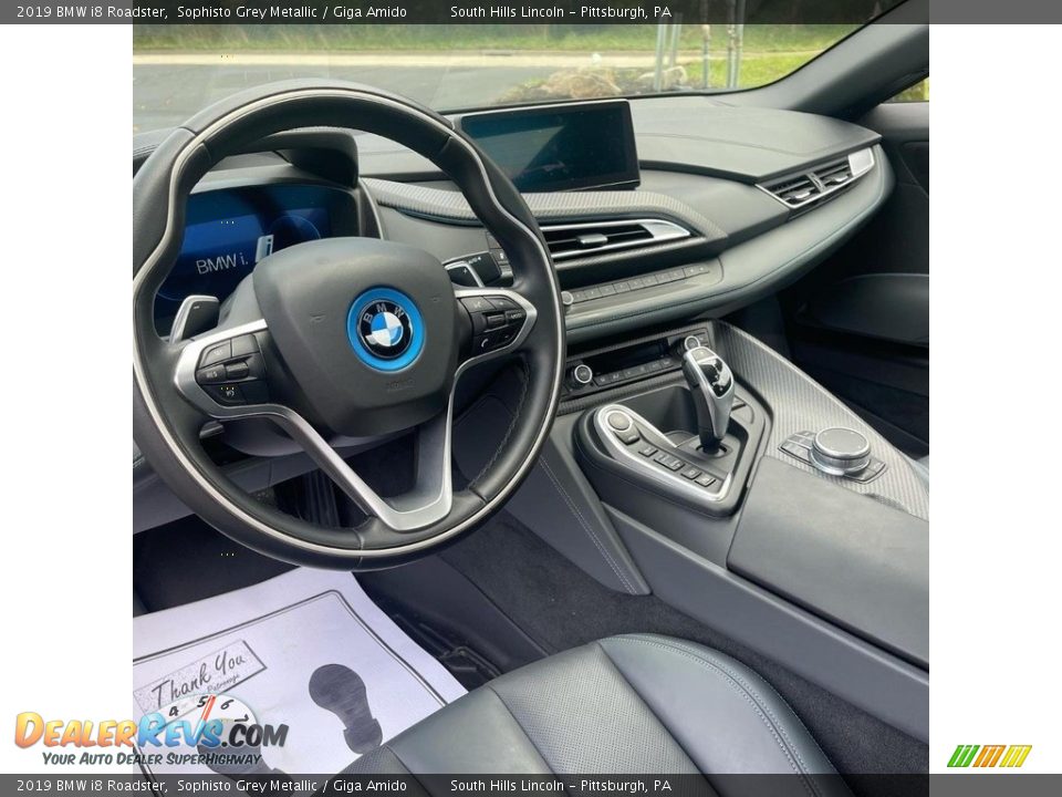 2019 BMW i8 Roadster Sophisto Grey Metallic / Giga Amido Photo #5