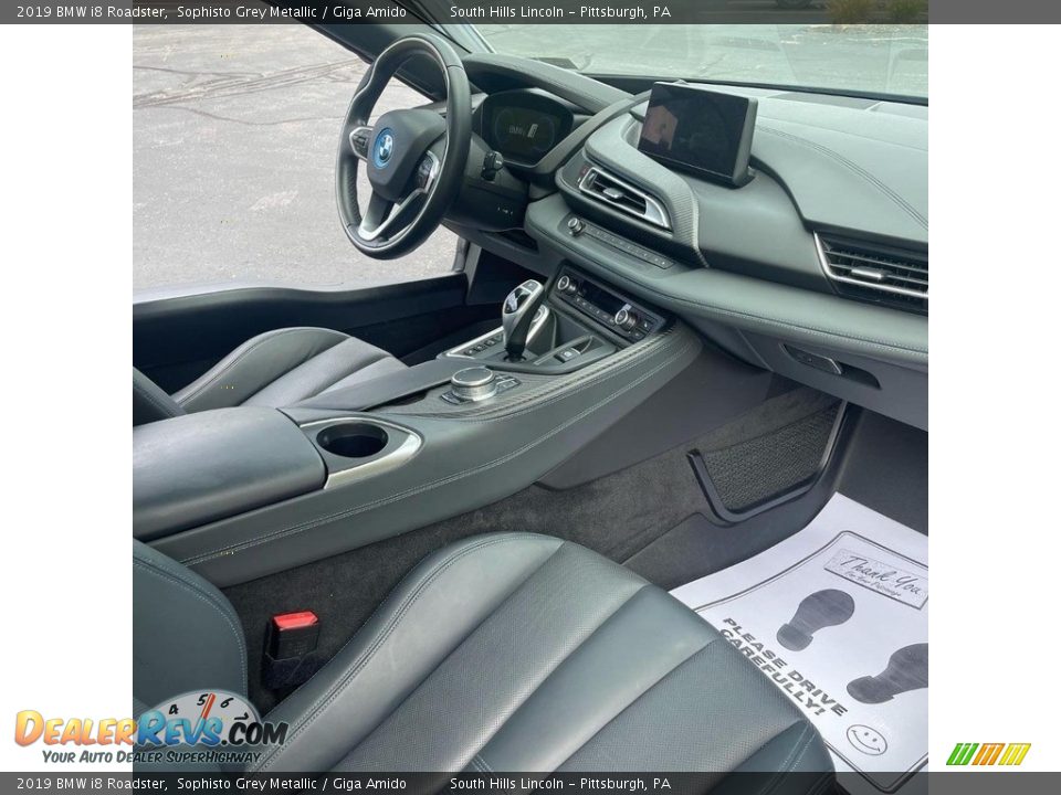 2019 BMW i8 Roadster Sophisto Grey Metallic / Giga Amido Photo #6