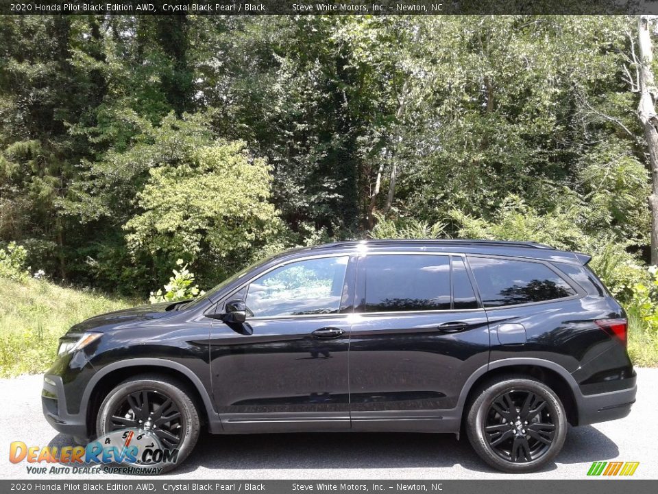 Crystal Black Pearl 2020 Honda Pilot Black Edition AWD Photo #1