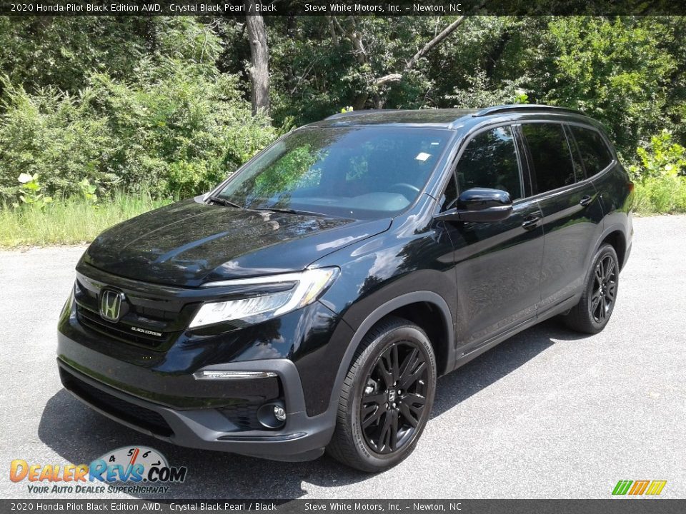 Crystal Black Pearl 2020 Honda Pilot Black Edition AWD Photo #2