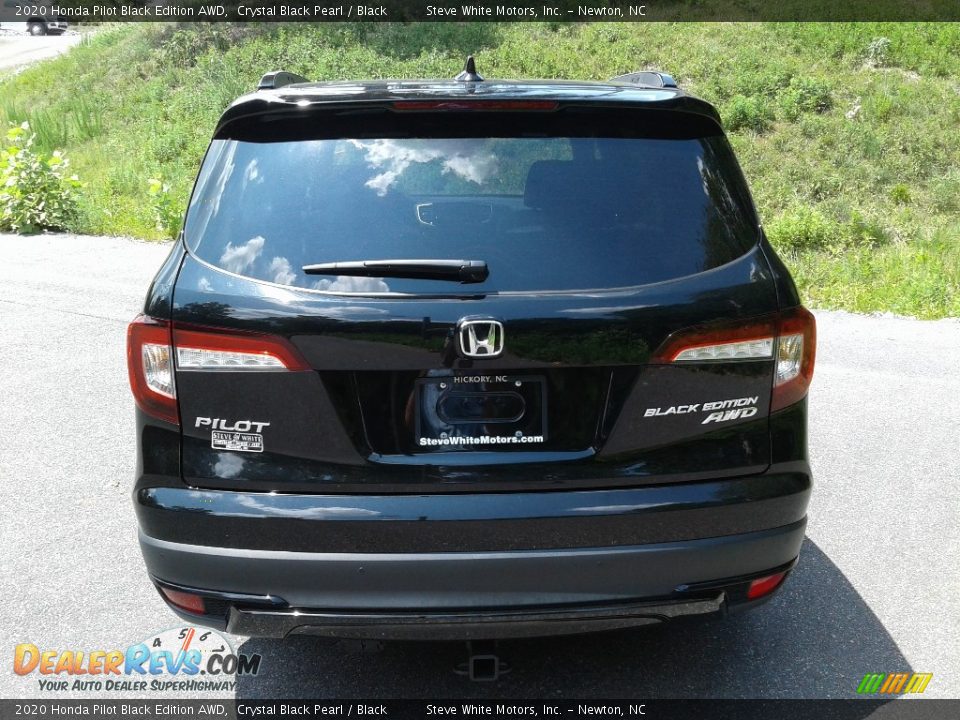 2020 Honda Pilot Black Edition AWD Crystal Black Pearl / Black Photo #7