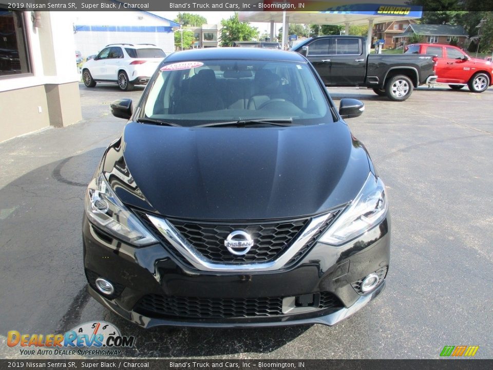 2019 Nissan Sentra SR Super Black / Charcoal Photo #26