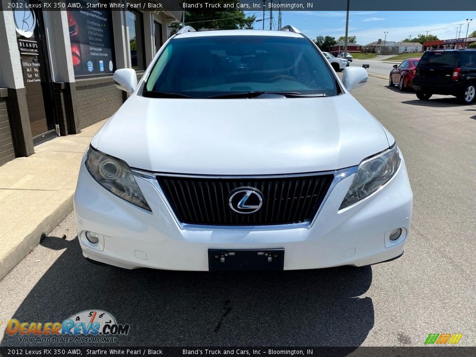 2012 Lexus RX 350 AWD Starfire White Pearl / Black Photo #3